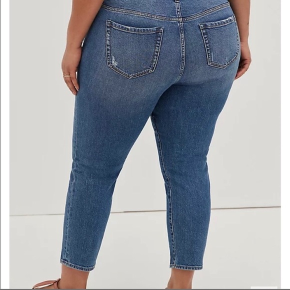 Torrid Classic Denim High Rise Straight Leg Jeans Size 24R - Picture 2 of 3